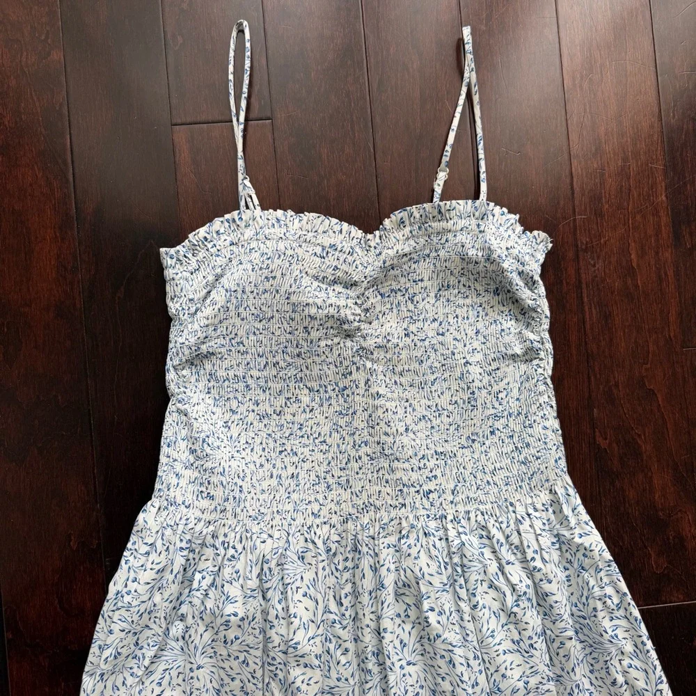 H&M Women's Floral Dress Size S Removable Straps Romantic, Spring, Cottage Core - Picture 3 of 8